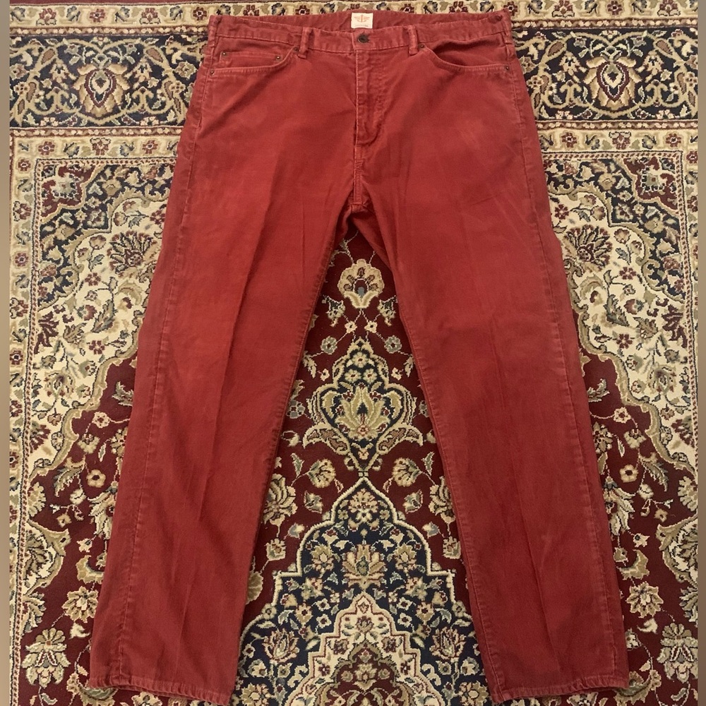 DOCKERS Red Corduroy Jeans